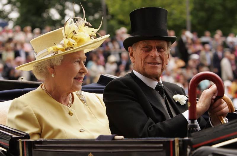 Queen Elizabeth ll and Prince Philip, Duke of Edinburgh, at Royal Ascot in 2007. Getty Images