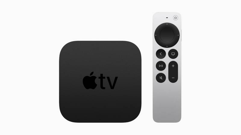 Apple unveils the Apple TV 4K and an all-new Siri Remote during the Apple event. EPA