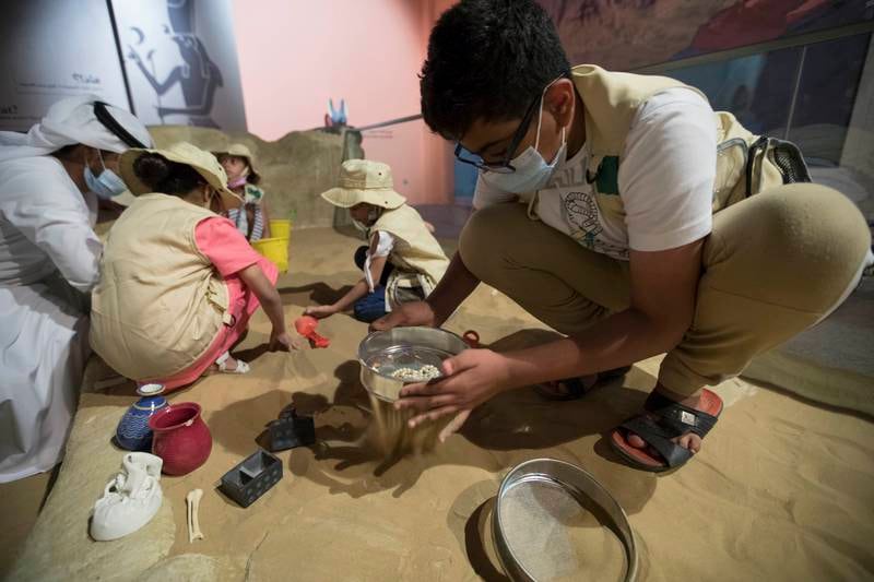 The focus of the exhibition is the discovery of the 3,400-year-old Deir El Medina village, home to the artisans and craftsmen who built and decorated the royal tombs.