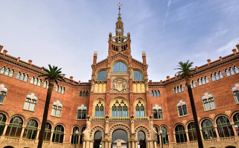 Recinto Modernista de Sant Pau in Barcelona was designed by Lluis Domenech i Montaner in the style known as Catalan Modernism. All photos: Ronan O'Connell