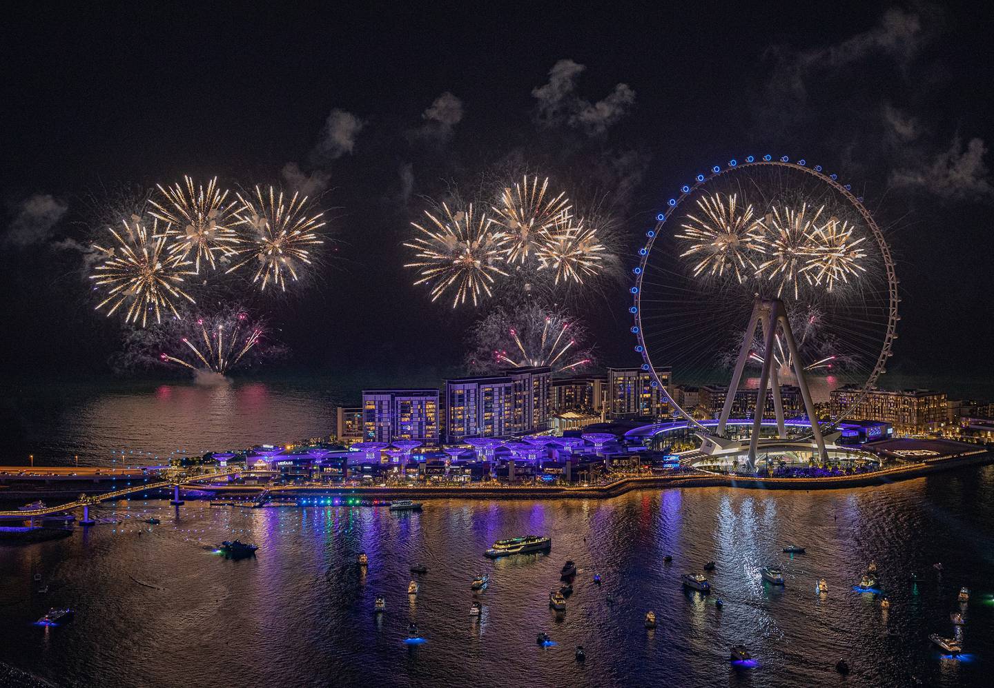 Bluewaters Island will be having fireworks for NYE 2021. Photo: Bluewaters Island