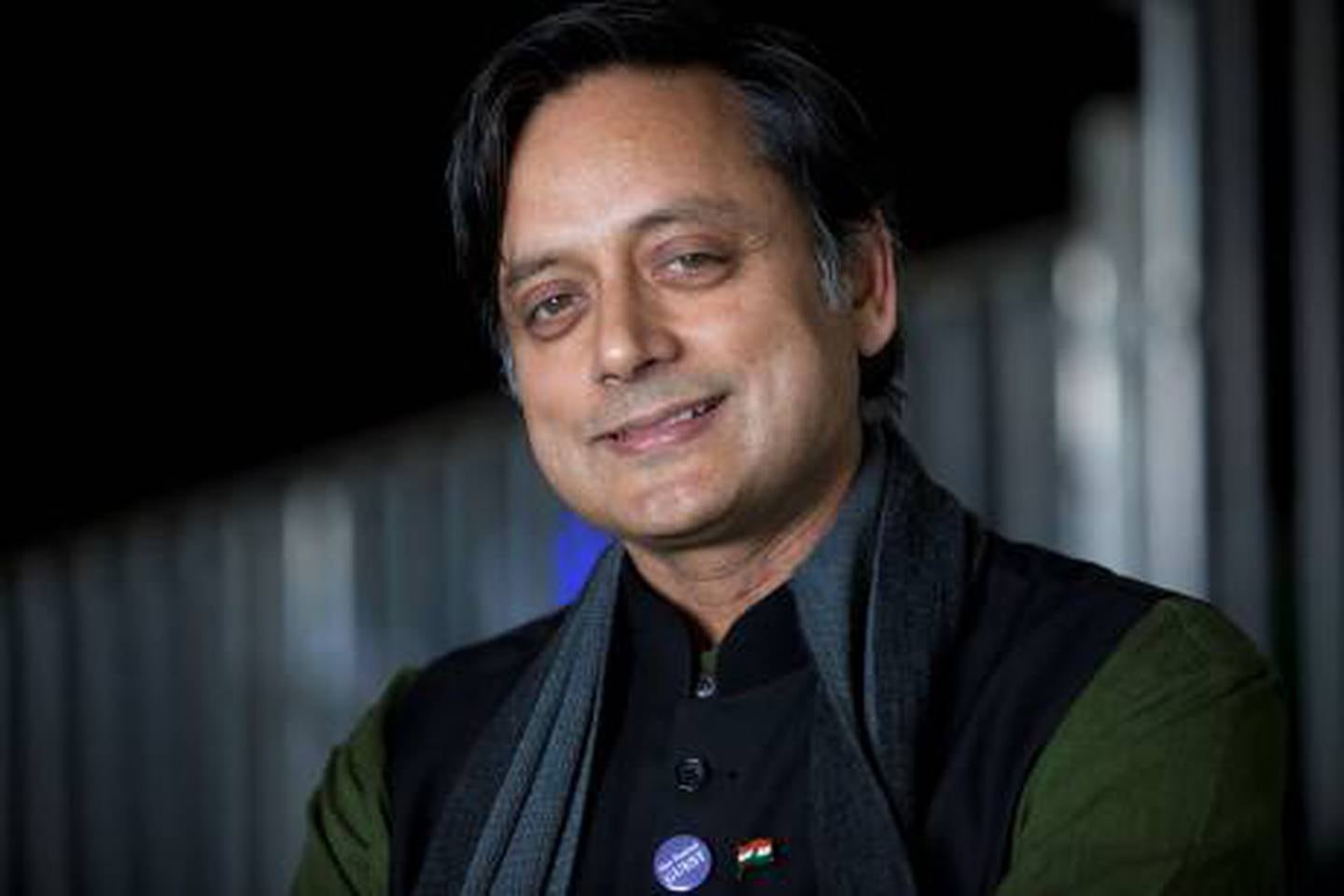 HAY-ON-WYE, UNITED KINGDOM - MAY 28: Indian politician and novelist Shashi Tharoor attends the Hay Festival on May 28, 2011 in Hay-on-Wye, Wales. (Photo by David Levenson/Getty Images)