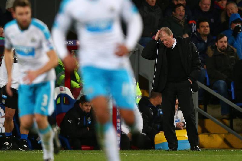 Steve McClaren has been left scratching his head after failing to revive the fortunes of Newcastle United this season. Clive Rose / Getty Images