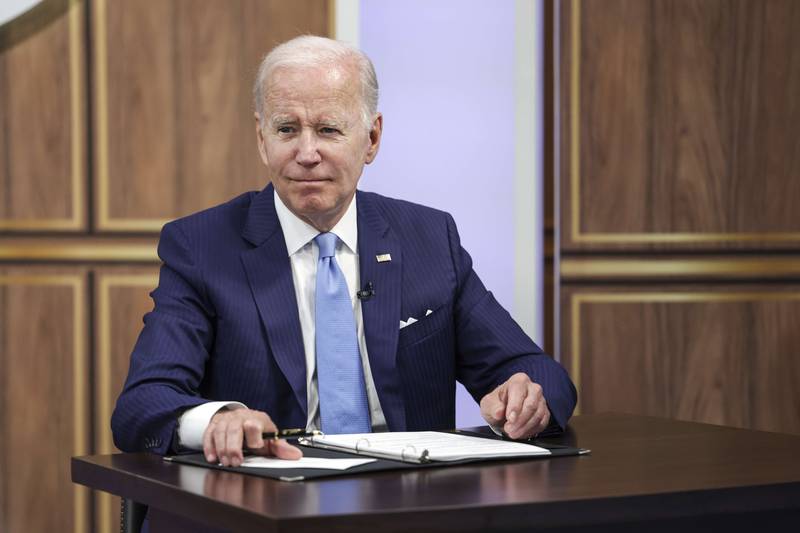 US President Joe Biden urged all parties to work to make the truce permanent. AFP