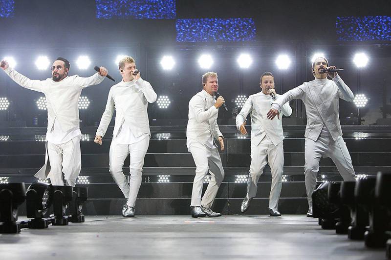 Backstreet Boys will perform at the Blended music festival in April, with an after party at Meydan's White club. Photo by Leon Bennett
