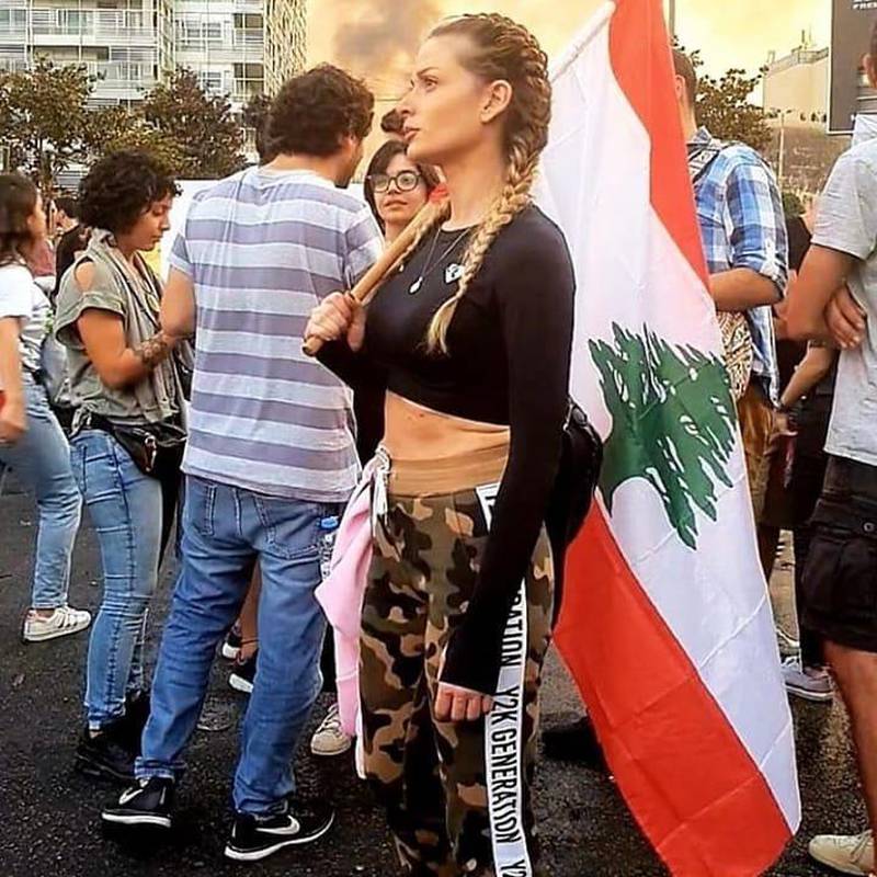 Lebanese actress Pamela El Kik. Credit: Instagram 