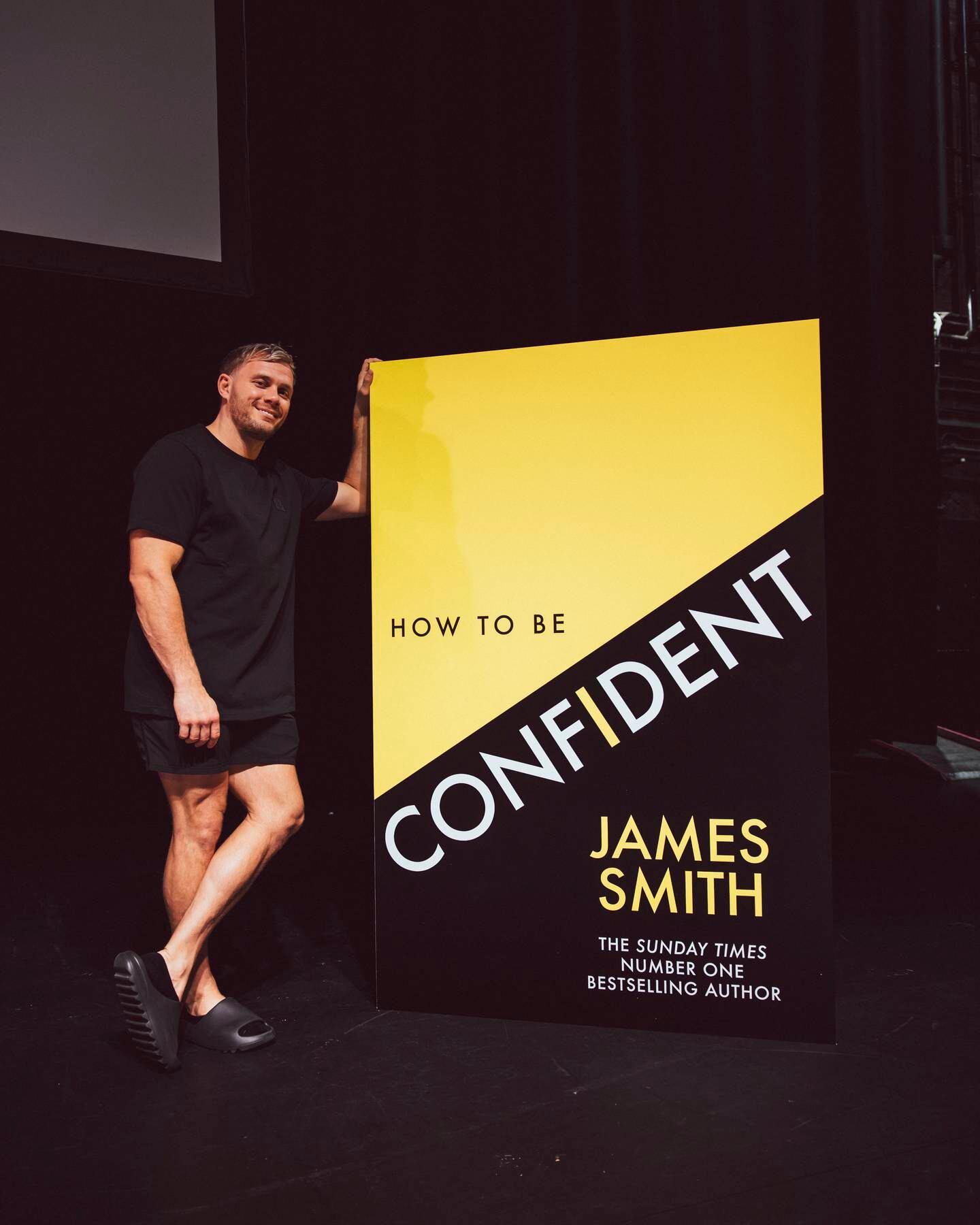 James Smith's third book is called 'How to be Confident'.