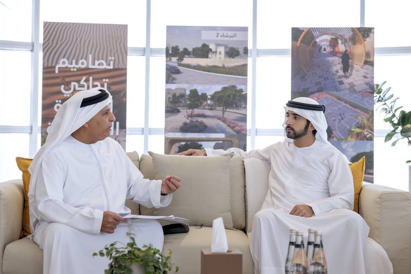 Sheikh Hamdan bin Mohammed, Crown Prince of Dubai, approves plans to develop model residential areas in Dubai. All photos: Dubai Media Office
