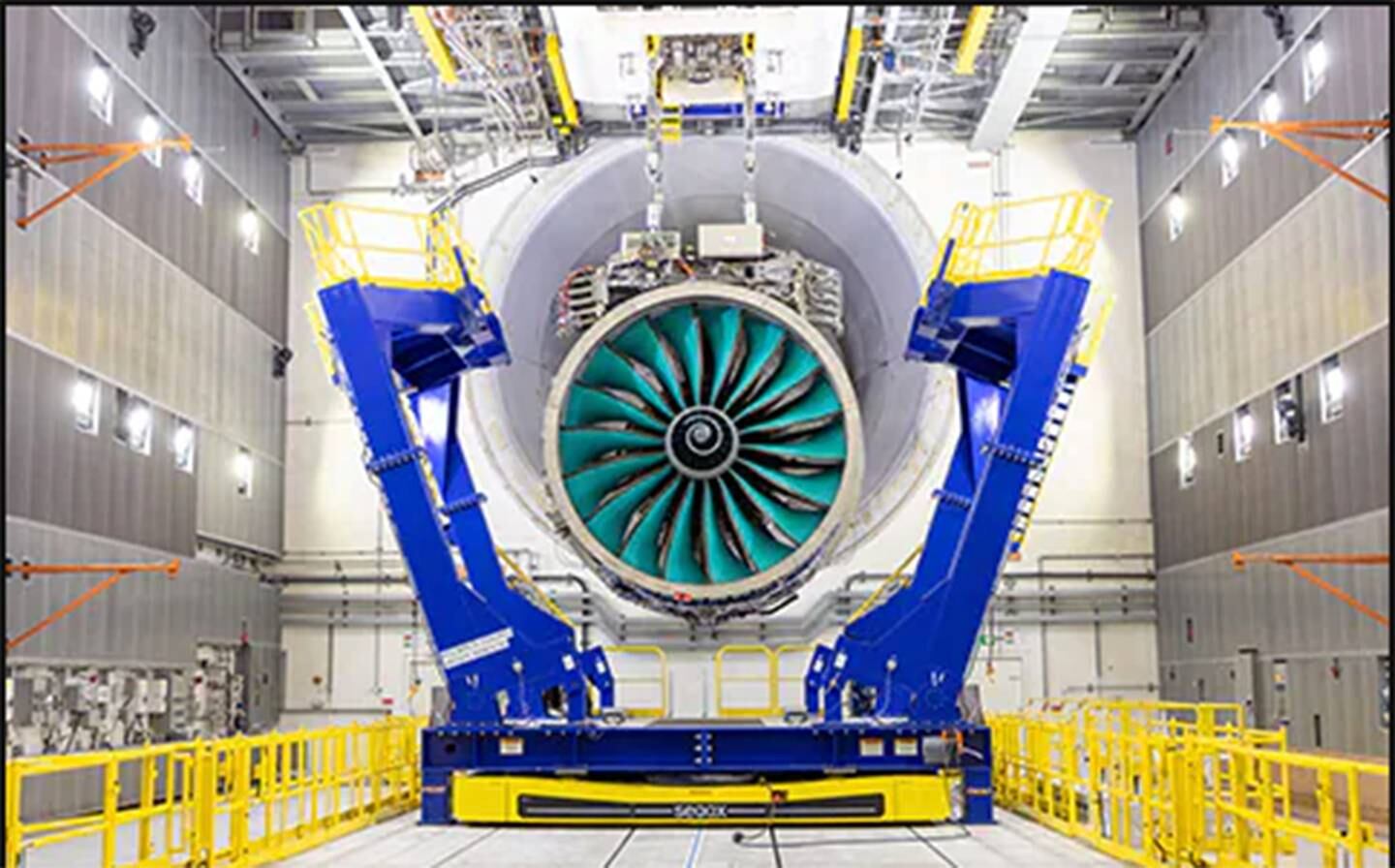 The new UltraFan engine prototype. Photo: Rolls-Royce