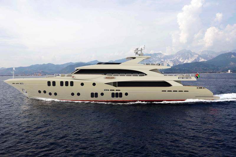 While the mega-rich rarely encounter problems, finding a property that can accomodate a superyacht is no mean feat. But there are some out there that can do just that. Courtesy Gulf Craft