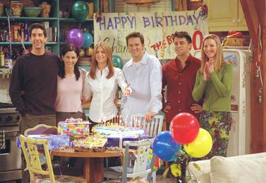 The cast of 'Friends' back in the day. Courtesy Warner Bros. Television