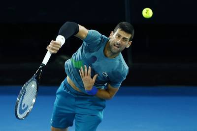 Serbia's Novak Djokovic will be the overwhelming favourite at the Australian Open. Reuters