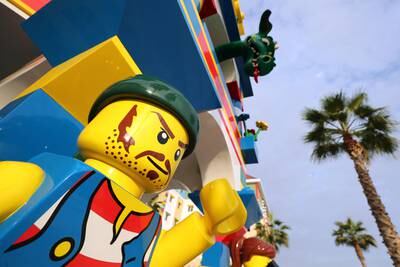 Legoland Hotel opened to guests on January 21.