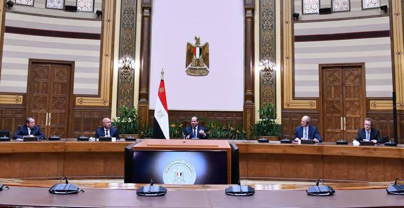 The contract signing was witnessed by Egyptian President Abdel Fattah El Sisi, Prime Minister Mostafa Madbouly, Essam Waly, chairman of NAT, German Ambassador Frank Hartmann and Siemens Mobility chief executive Michael Peter. Photo: Siemens