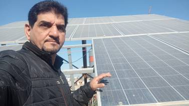 Mazin Sharhan Al Sudani says installing solar panels in his home was not only a game-changer but also brings him peace of mind with stable, cheap and clean electricity. Photo: Mazin Sharhan Al Sudani.