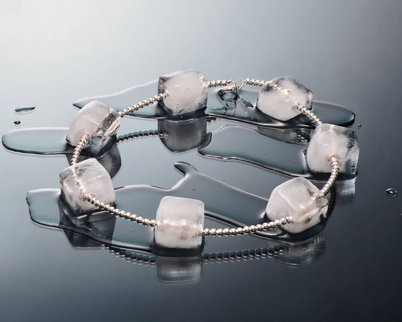 Saudi jewellery designer Laila El Mehelmy helped create the OoOoooOoooOh la l'ice necklace with Paris design studio Golem. All photos: Golem Studio