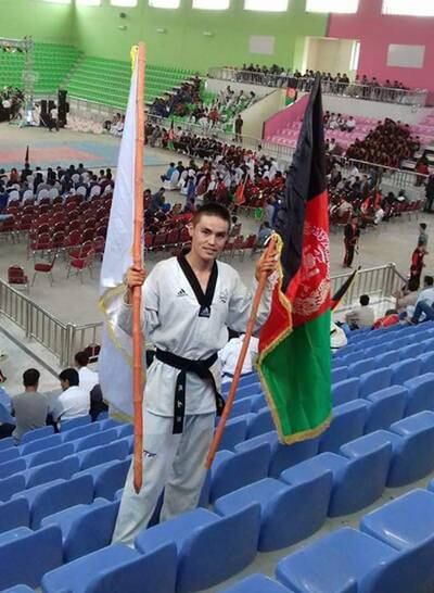 Alizadah's goal is to represent his country in world championships