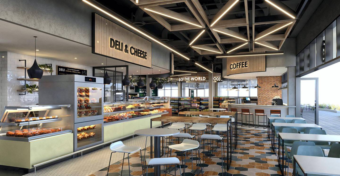 Grandiose Supermarket has opened a food hall in Abu Dhabi. Photo: Al Qana