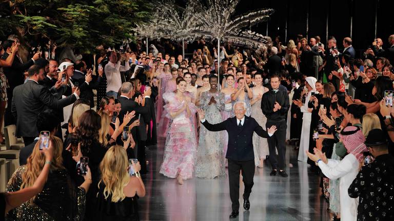 An image that illustrates this article Giorgio Armani cancels menswear and haute couture fashion shows over Covid concerns
