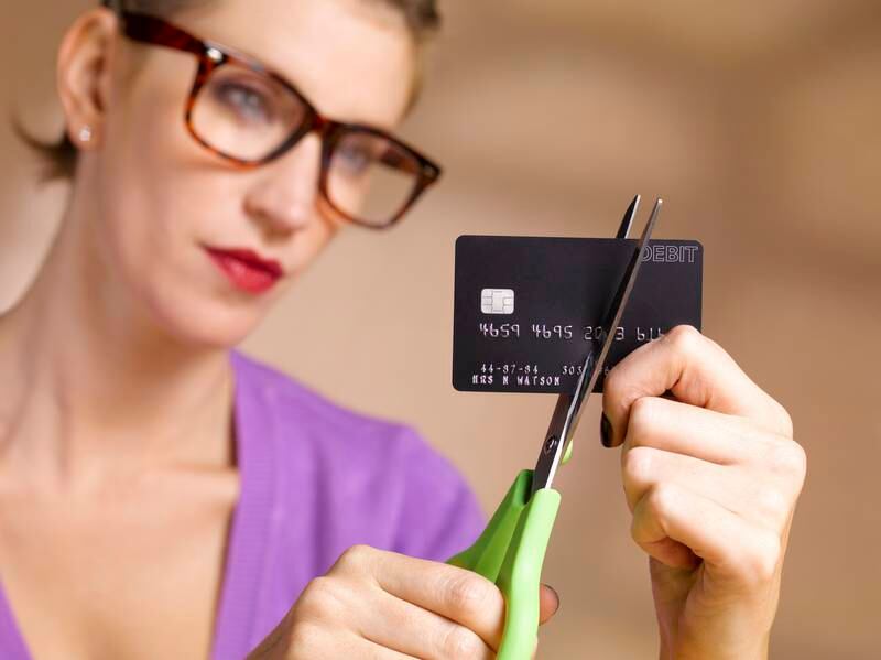 Owing money on a credit card is considered bad debt because they carry high interest rates. Getty