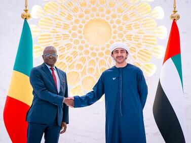 Sheikh Abdullah bin Zayed meets Congolese PM at Expo 2020 Dubai