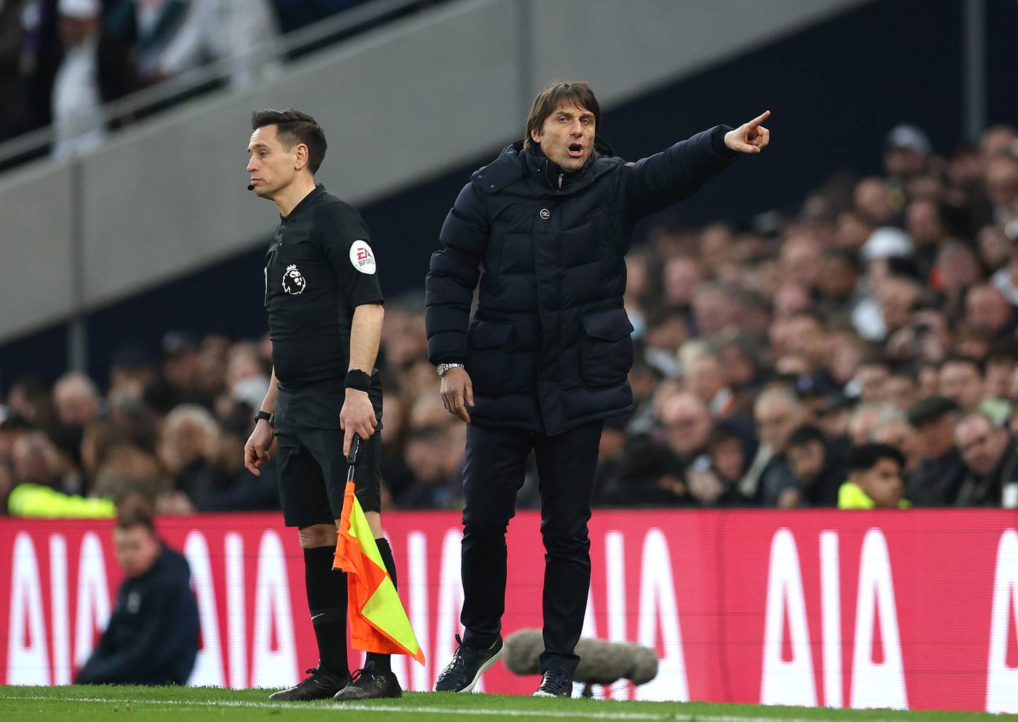 Tottenham manager Antonio Conte. Getty Images