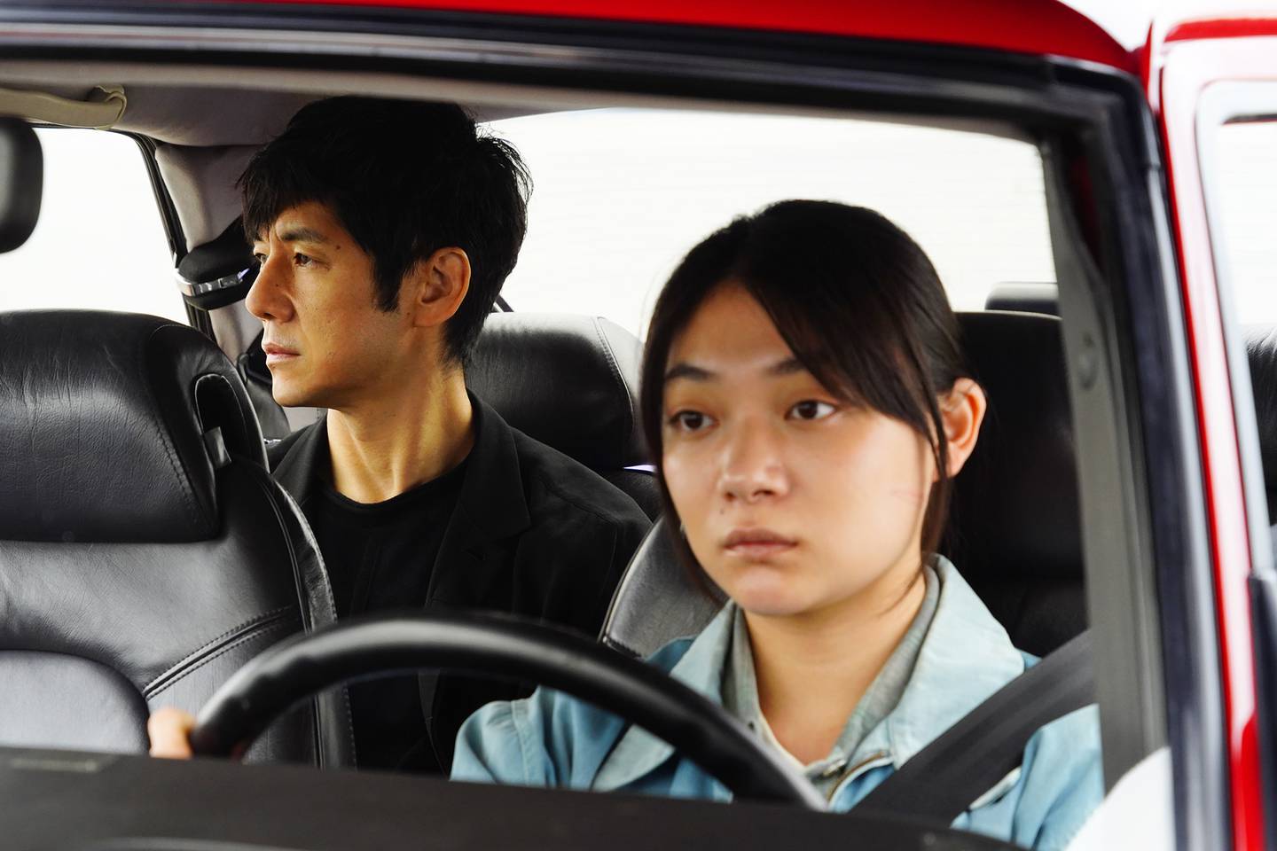Hidetoshi Nishijima and Toko Miura in 'Drive My Car'. Photo: Janus Films 