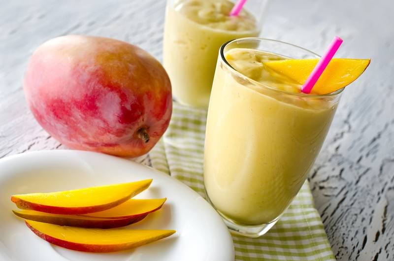 A handout photo of Mango, Honey and Almond Smoothie (Courtesy: The Coffee Club) *** Local Caption ***  al23ju-ramadandrink-mango.jpg