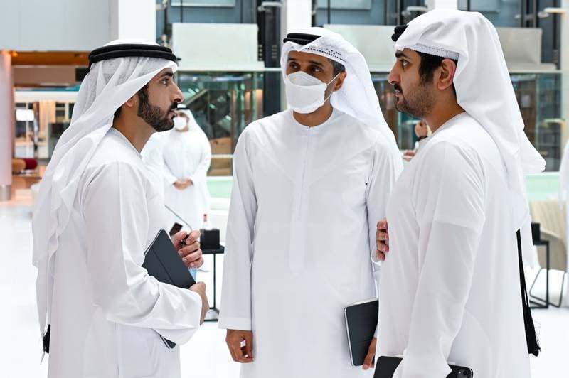 Sheikh Hamdan bin Mohammed, Crown Prince of Dubai and Chairman of Dubai Executive Council, affirmed Dubai’s ability to record sustained economic growth. All photos: Wam
