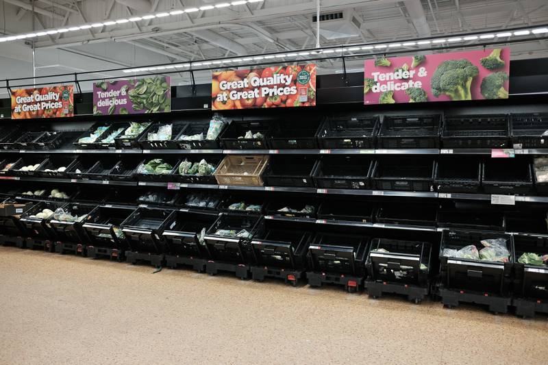 Pepper, Cucumber, Tomato Shortage: Asda Rations Fruits and Vegetable Sales  - Bloomberg