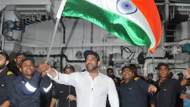 An image that illustrates this article Bollywood stars mark India's Independence Day