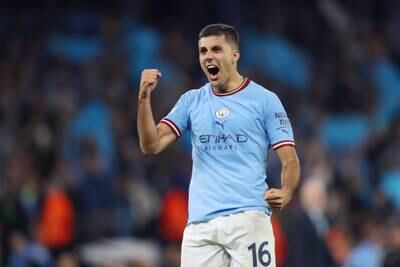Rodri - 9. Probably the best holding midfielder in the world at present. Took his game to new heights. Getty