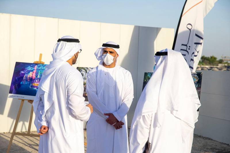 Sheikh Khaled bin Mohamed bin Zayed Al Nahyan Visits the SeaWorld Abu Dhabi on Yas Island. Courtesy Abu Dhabi Government Media Office