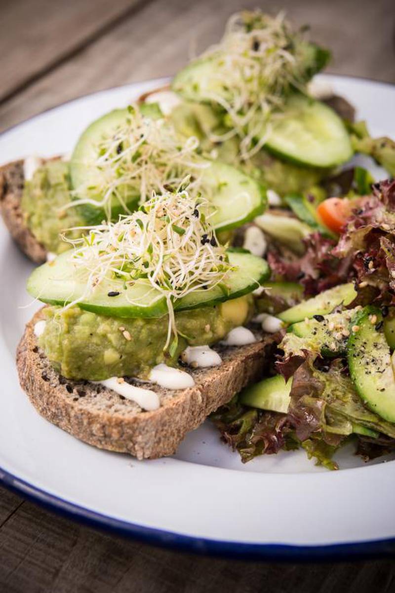 Wholesome food options include avocado on toast. Courtesy Comptoir 102