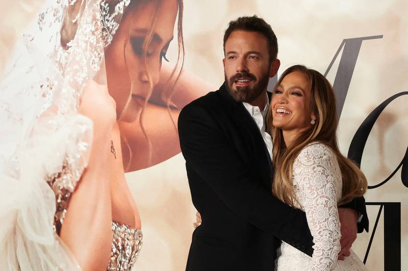 Ben Affleck and Jennifer Lopez married in a small Las Vegas ceremony on July 16, 2022. Getty Images 