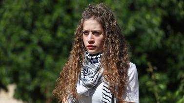 Palestinian activist Ahed Tamimi was detained on November 6 for 'inciting violence'. Getty Images