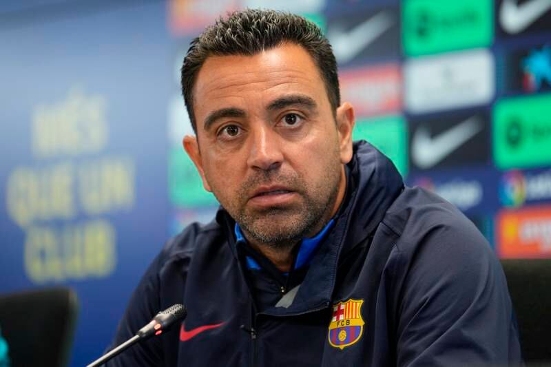 Barcelona manager Xavi Hernandez said matches should be stopped if a  player is racially abused. EPA