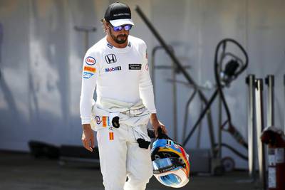 Frustrated at Ferrari, Fernando Alonso is now with a McLaren team that is  struggling mightily, while Ferrari are second on the grid to Mercedes-GP. Juan Medina / Reuters

