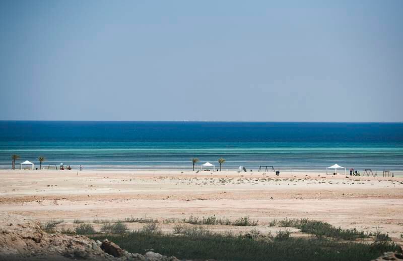 Al Sila beach is a popular spot for residents to visit