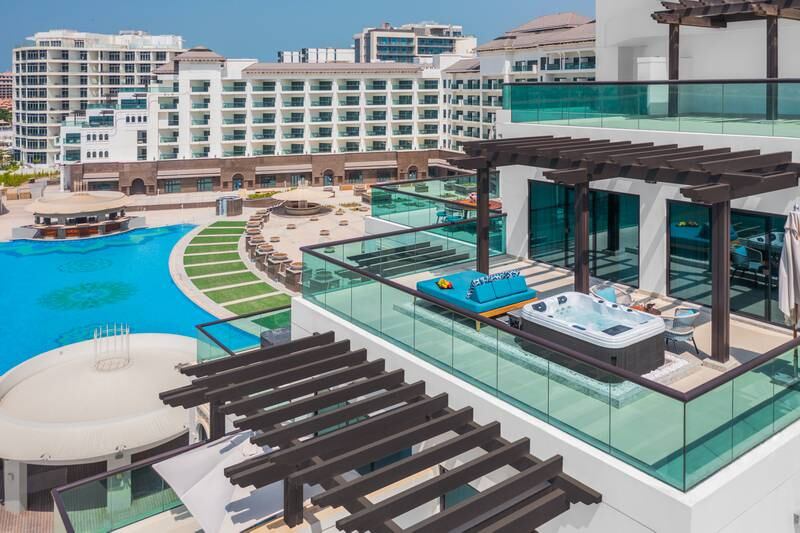 Taj Exotica Resort & Spa, The Palm, Dubai, has opened on Palm Jumeirah. All images: Taj Hotels