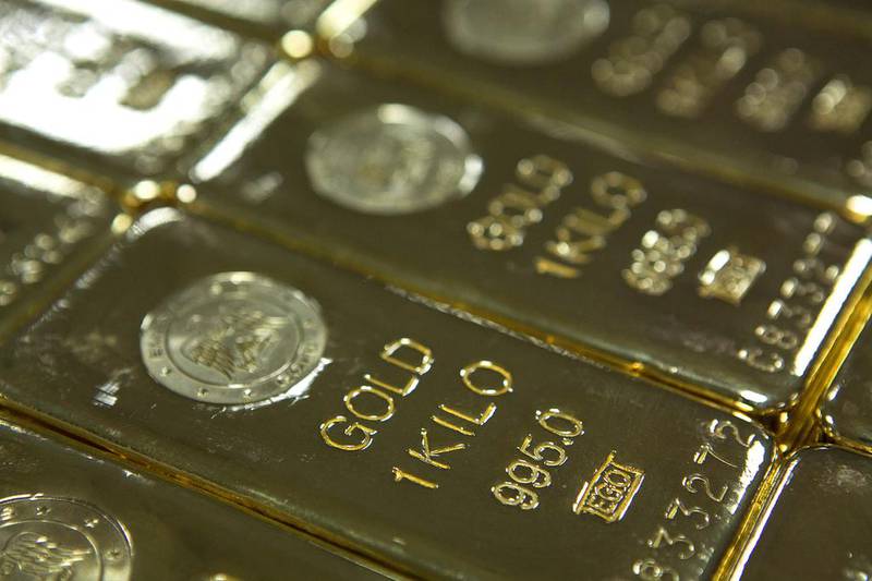 Gold hit a six-year high in early trading on Monday, while palladium hit an all-time high on the back of rising tensions in the Middle East and a tightening of supply. Pawel Dwulit / The National