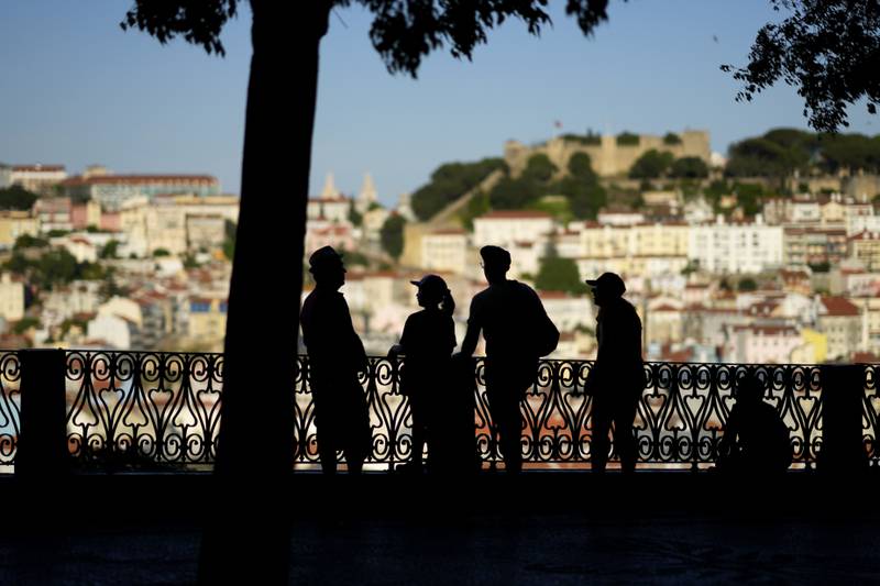 Lisbon, Portugal, which along with Spain and North Africa had record-breaking April temperatures this year. AP