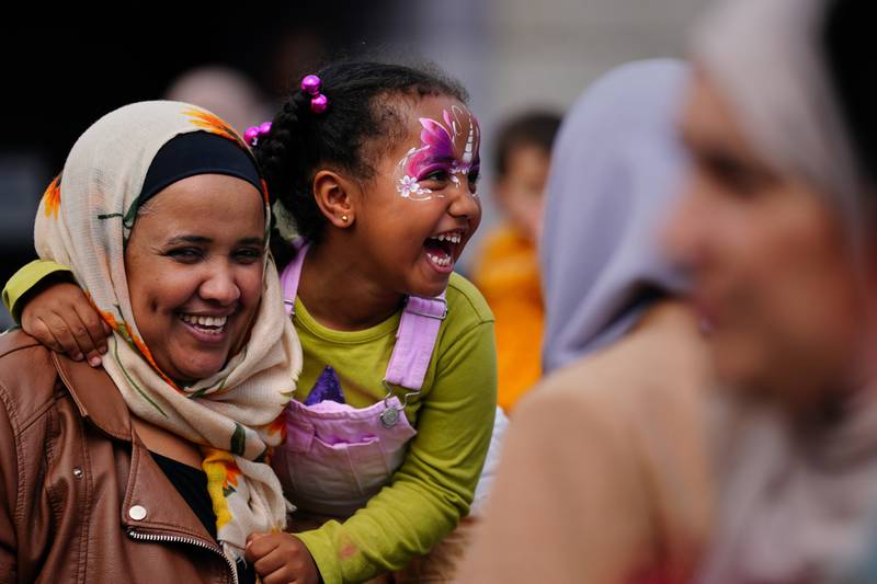 London welcomed back the annual Eid celebrations in Trafalgar Square after two years of the event being cancelled by the coronavirus pandemic. PA
