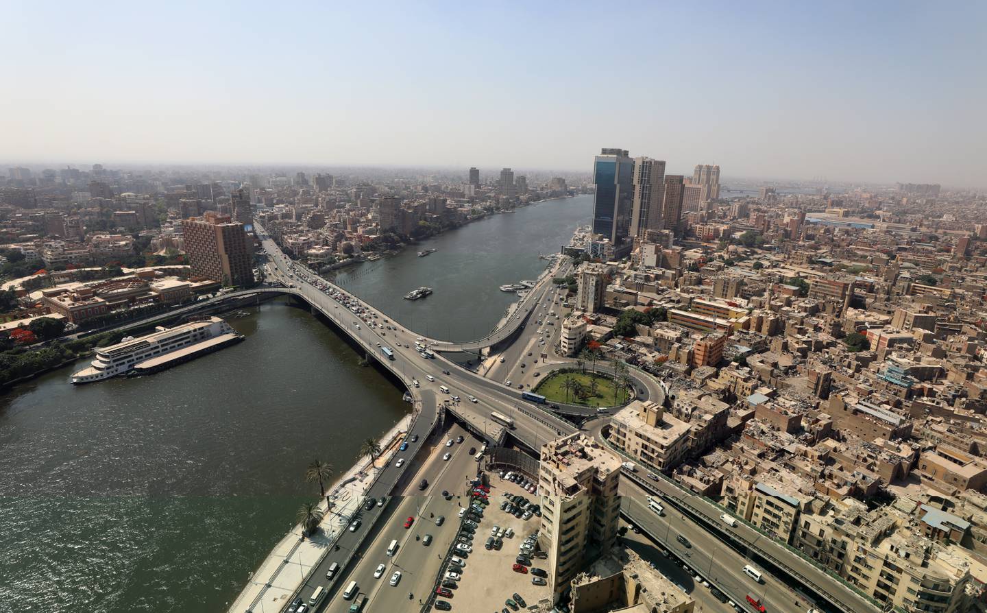 Egypt's capital Cairo. The country has experienced a multi-billion-dollar development blitz led by President Abdel Fattah El Sisi. EPA