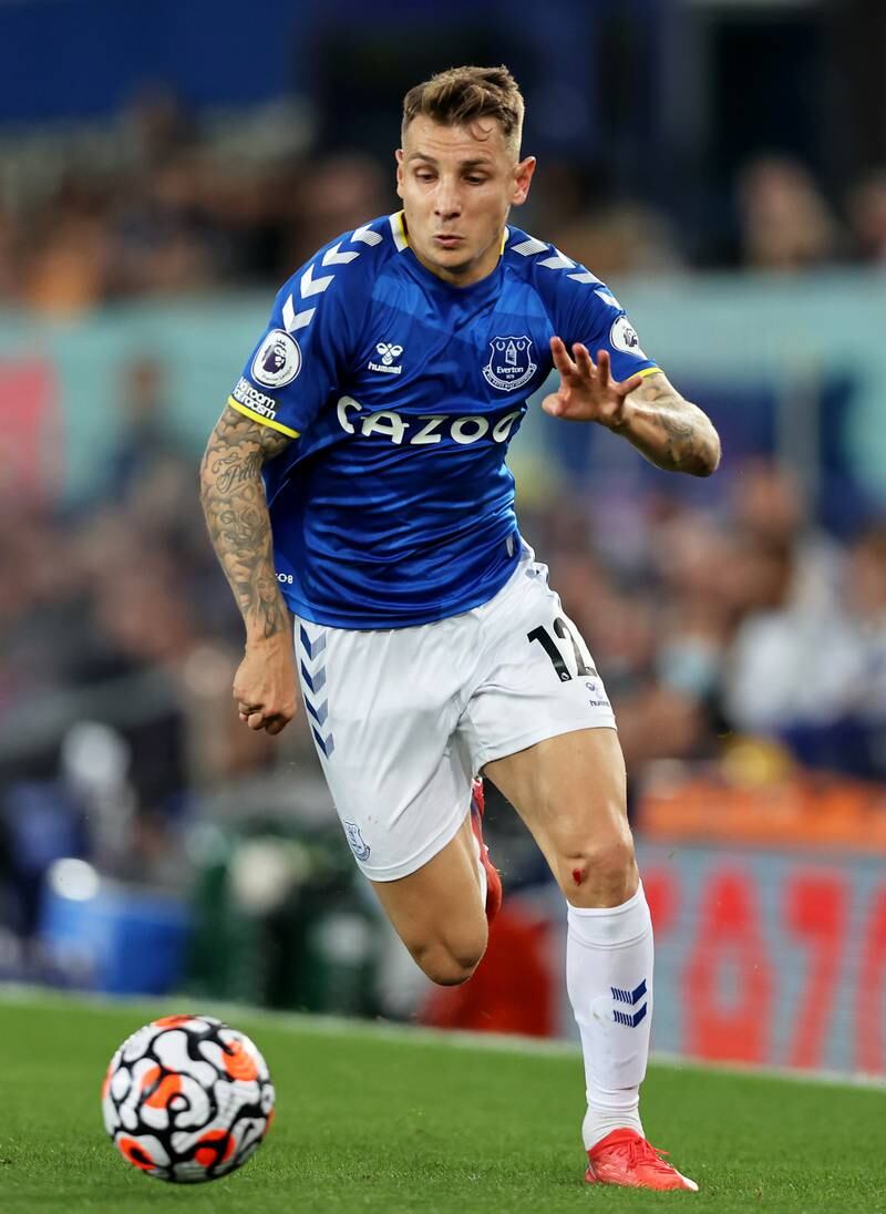 Lucas Digne, 6 -- Everton’s star full-back needs to go back to the drawing board and really work on the efficiency of his crosses. Getty Images