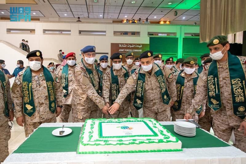 Joint Forces celebrate the 91st National Day.