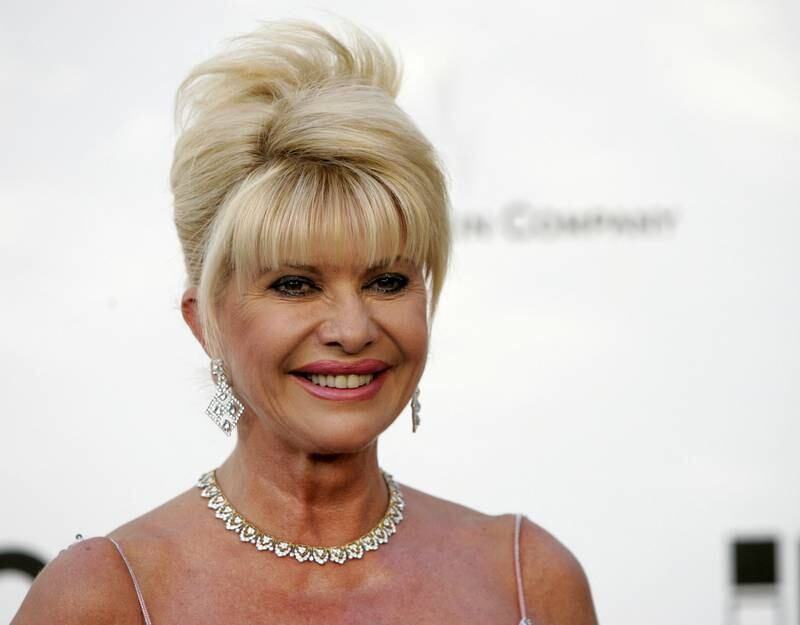 Ivana Trump, Donald Trump's first wife, died aged 73 on July 14, 2022. Reuters