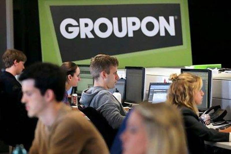 Customers have been complaining Groupon is taking a long time to deliver their online purchases. Scott Olson / Getty Images / AFP