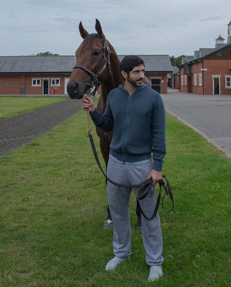 Godolphin's horse racing stables are based in Newmarket, Suffolk, in the east of England. Instagram / Sheikh Hamdan bin Mohammed