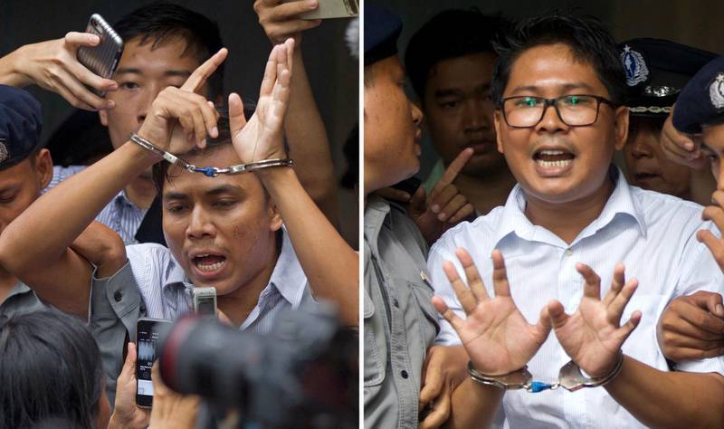 Myanmar Court Upholds Conviction Of Reuters Reporters